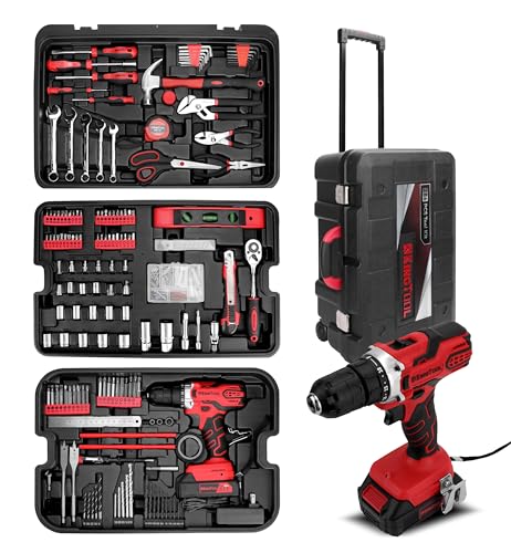 325 Piece Home Repair Tool Kit with Toolbox Storage Case P11651