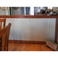 Corrugated Metal Wainscoting Panels A819613