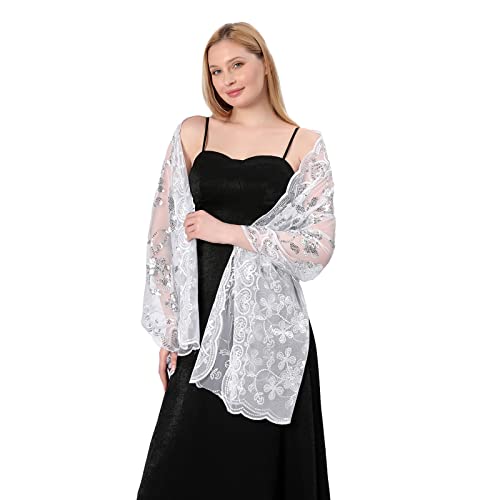 1920s Fringe Shawls and Wraps O52338