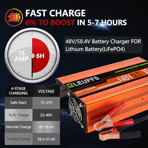 36 Volt Lithium Battery Charger for LiFePO4 Batteries C672389
