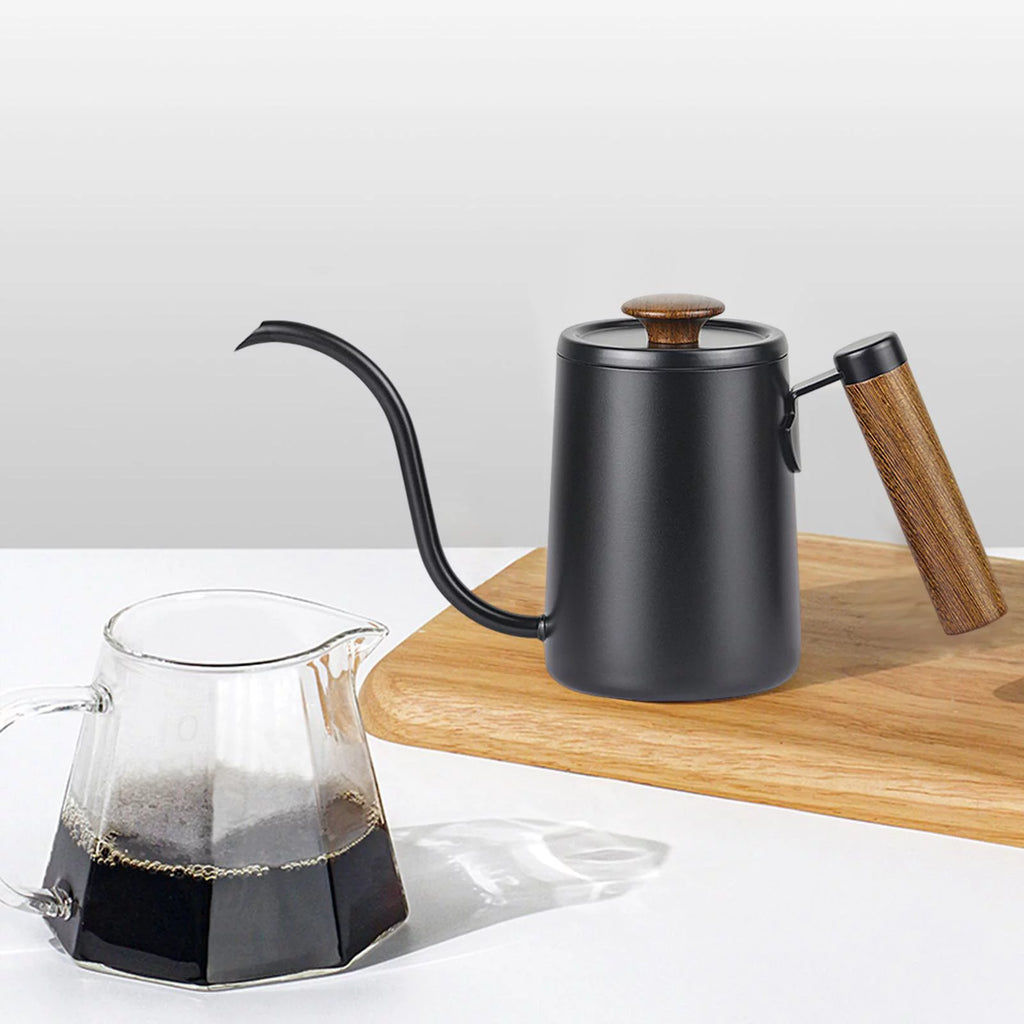 Black 600ml Gooseneck Kettle T31380