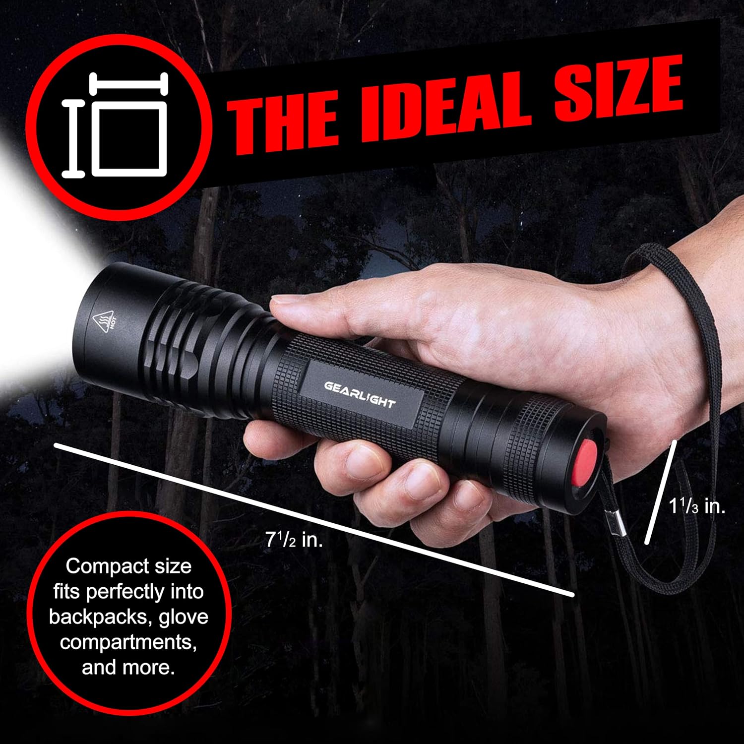LED Flashlight E353