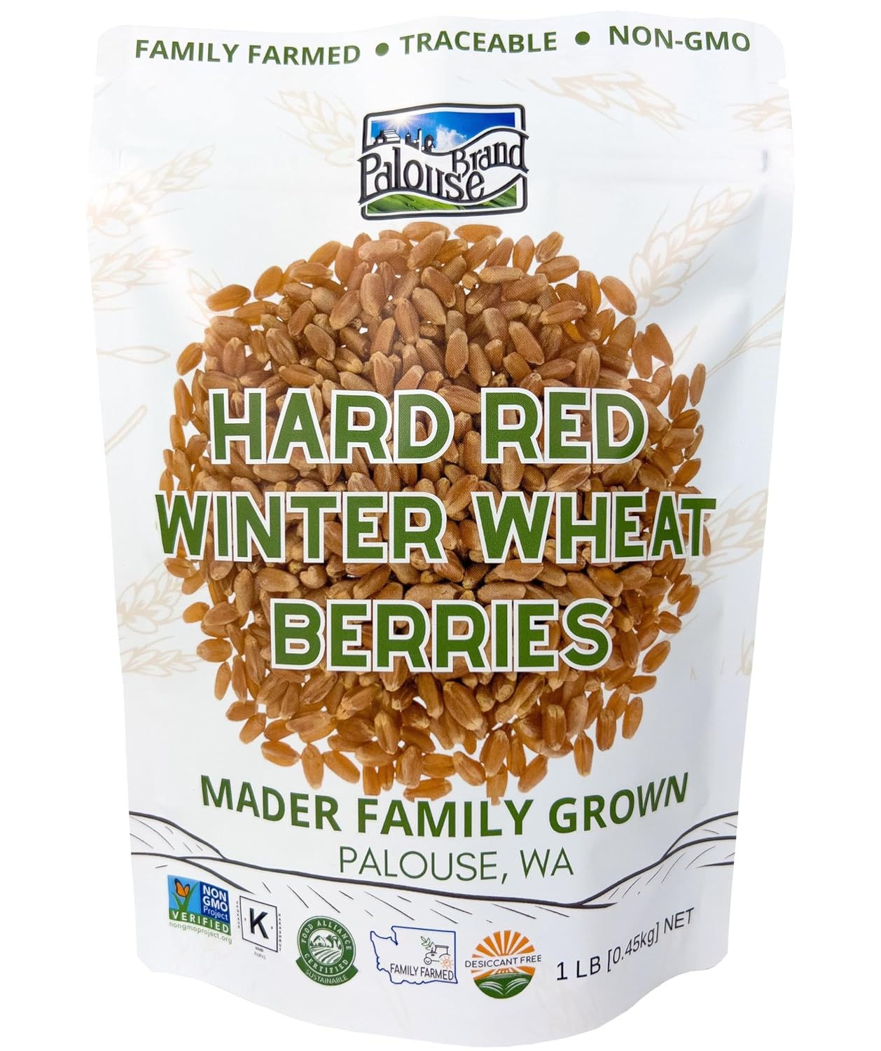 1 LB Hard Red Winter Wheat Berries L316
