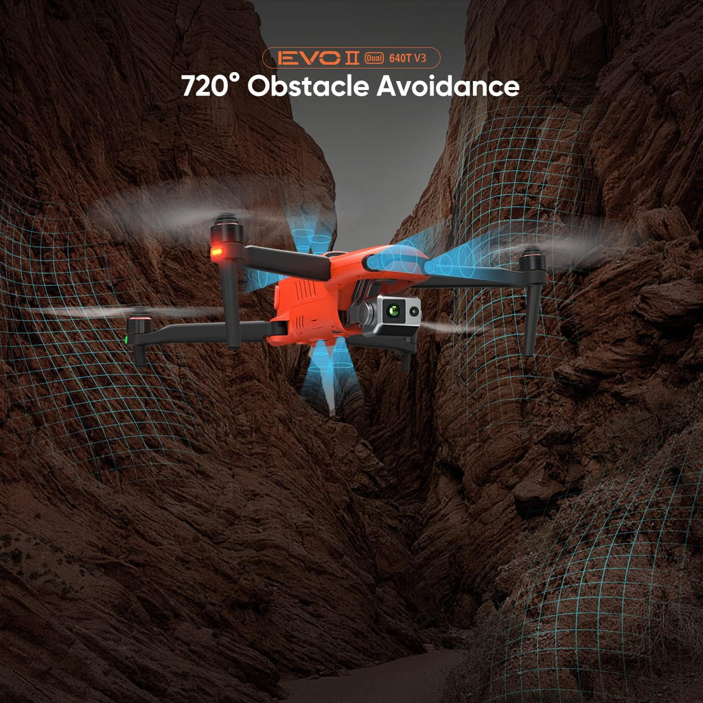 640x512 Thermal Imaging Drone with 8K RYYB Sensor R6114