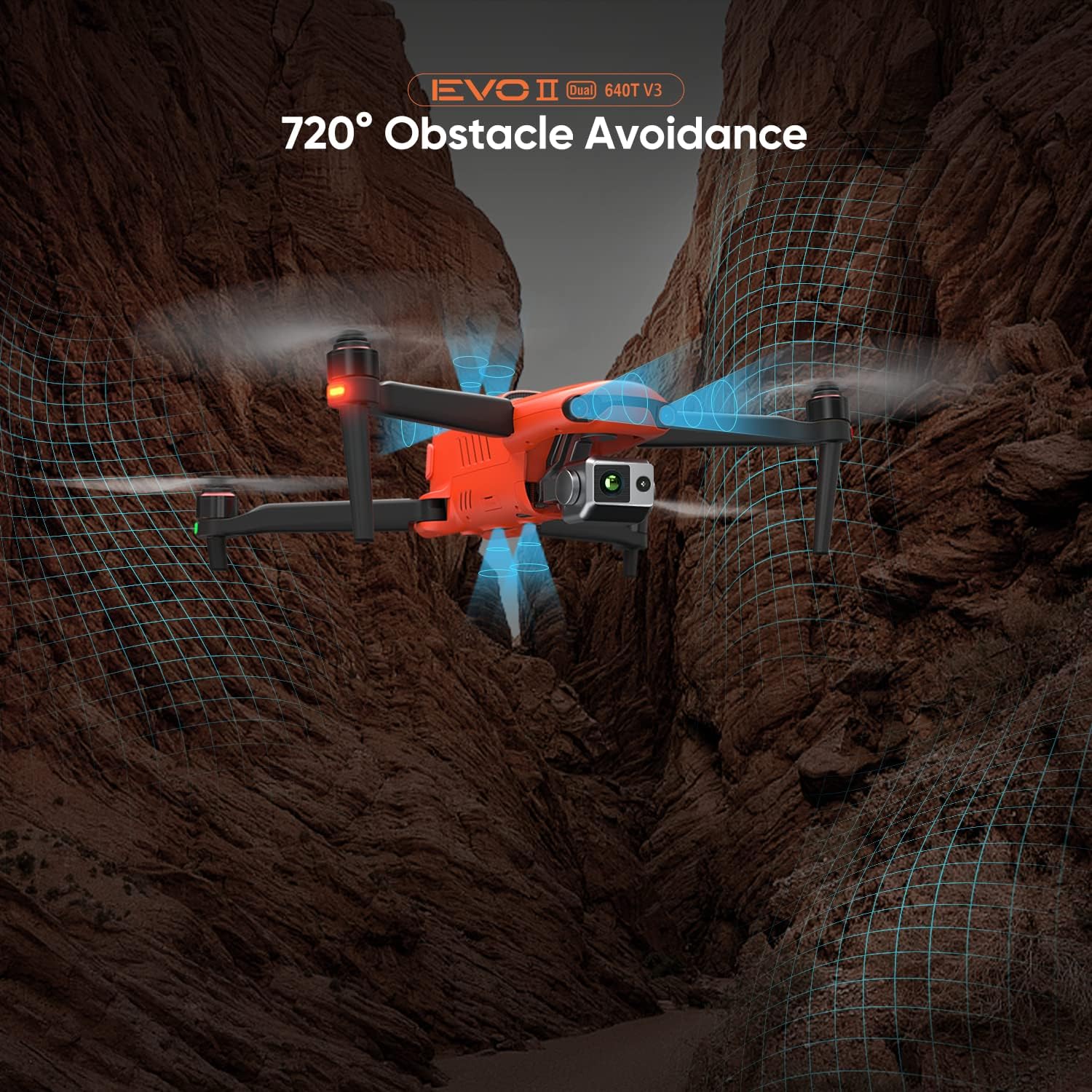 640x512 Thermal Imaging Drone with 8K RYYB Sensor R6114