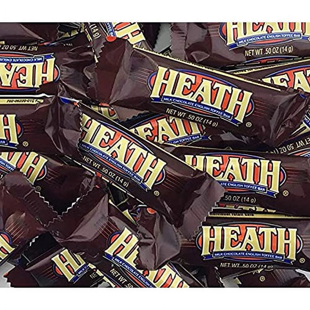 Milk Chocolate English Toffee Bars Candy Bars Fun Size – 16 Ounce I181083
