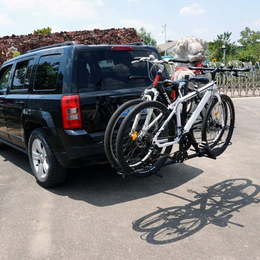 2-Bike Hitch Mount Bike Rack Platform Style Bicycle Carrier E45116