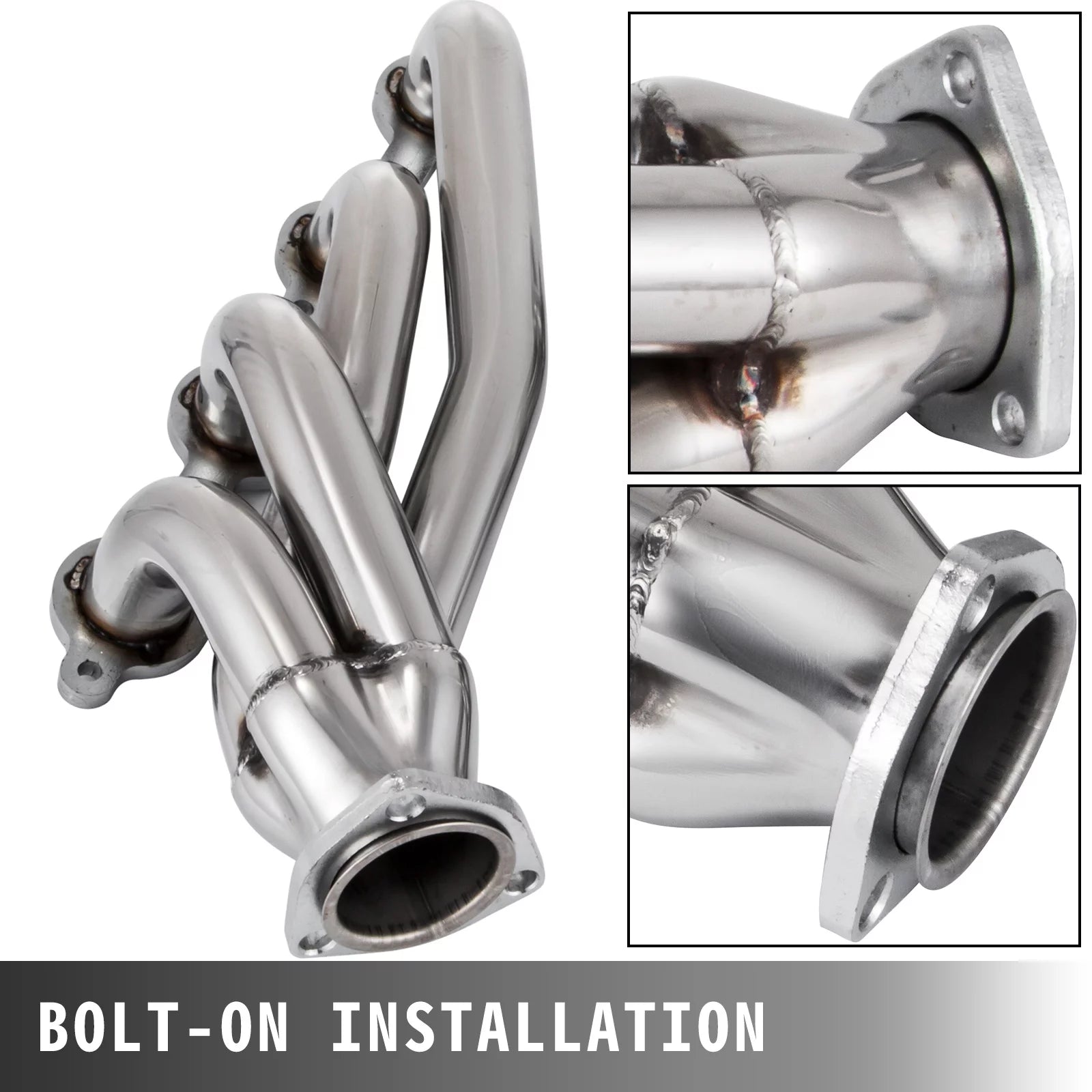 Stainless Steel Exhaust Header Set 1 3/4" U669358