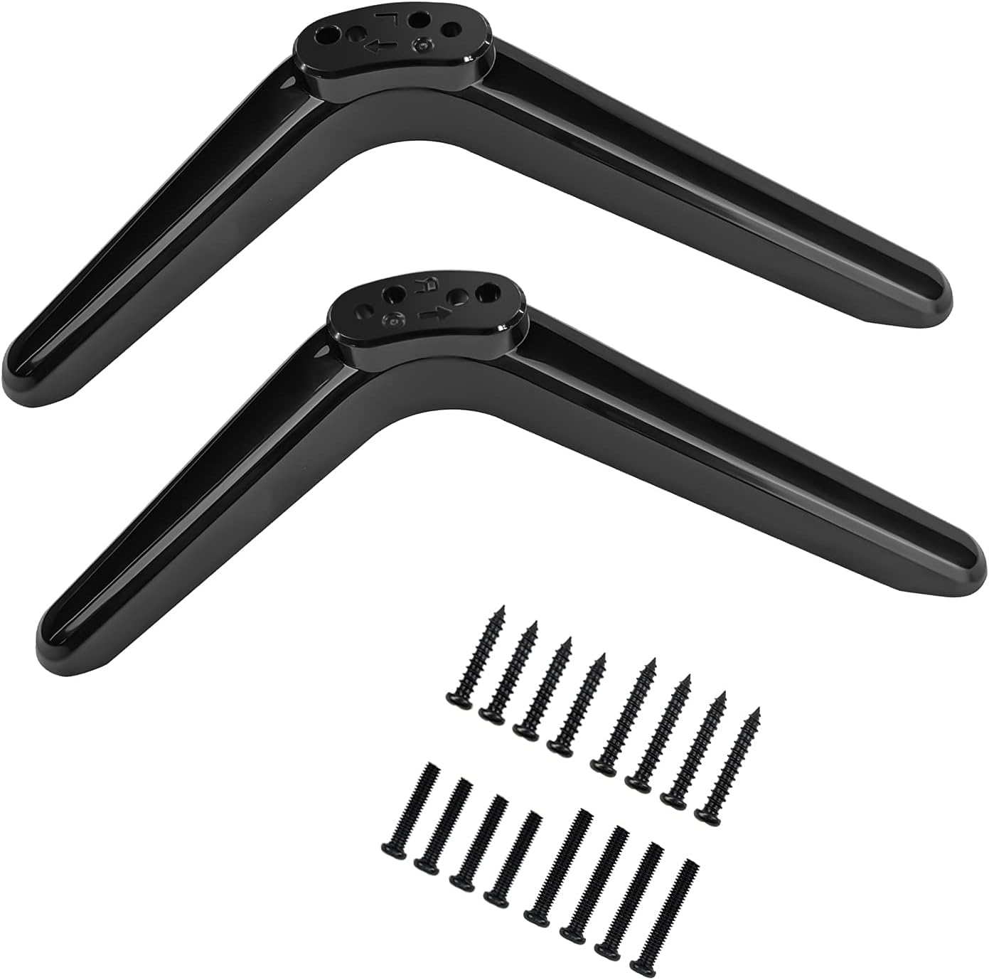 Black TV Stand with Screw Set Z6840