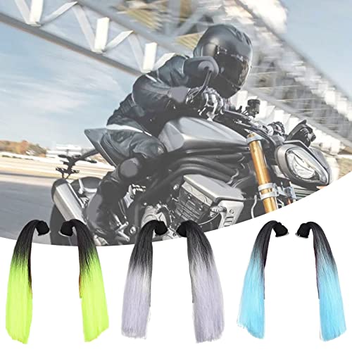 Detachable Vibrant Color Ponytails for Helmets P74967