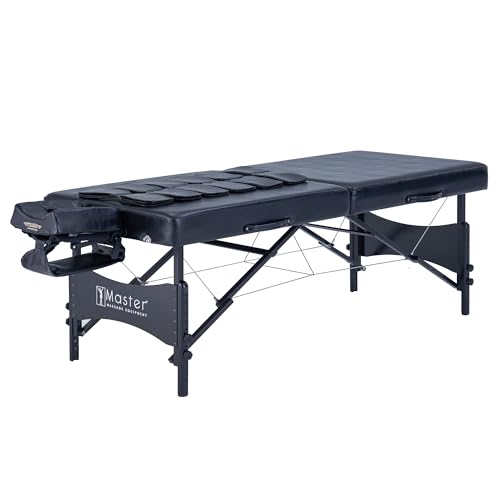 30" Black Portable Massage Table with Airbags Y939