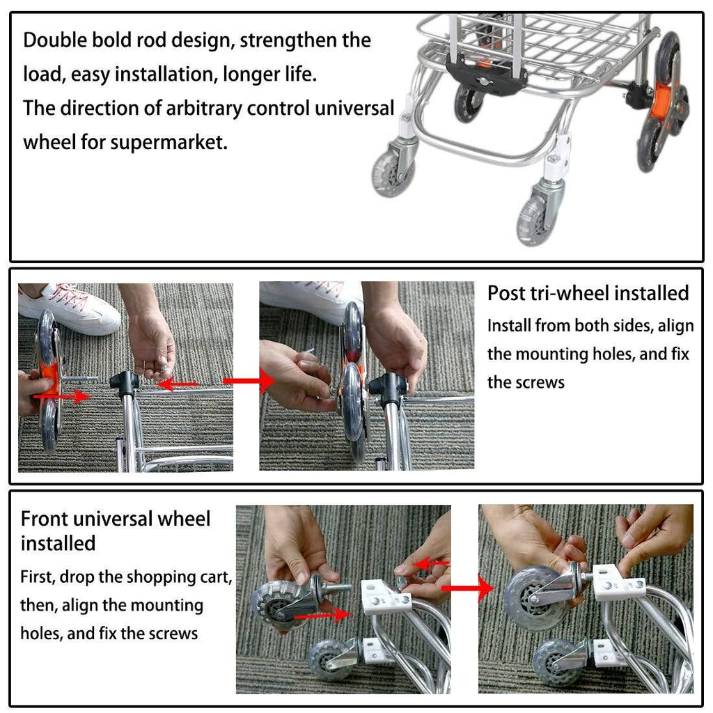 Folding Shopping Cart with Bag O150235