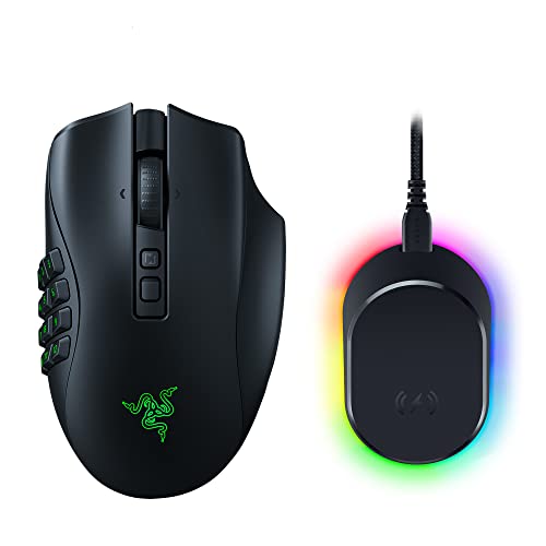 19 Programmable Buttons Wireless MMO Gaming Mouse W667