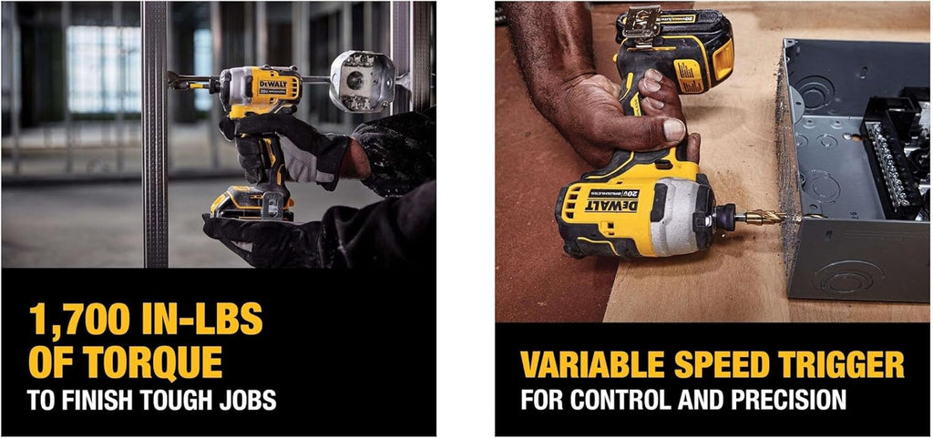 20V-Max Brushless Compact 1/4 in. Impact Driver Kit with 2.0Ah Battery I493