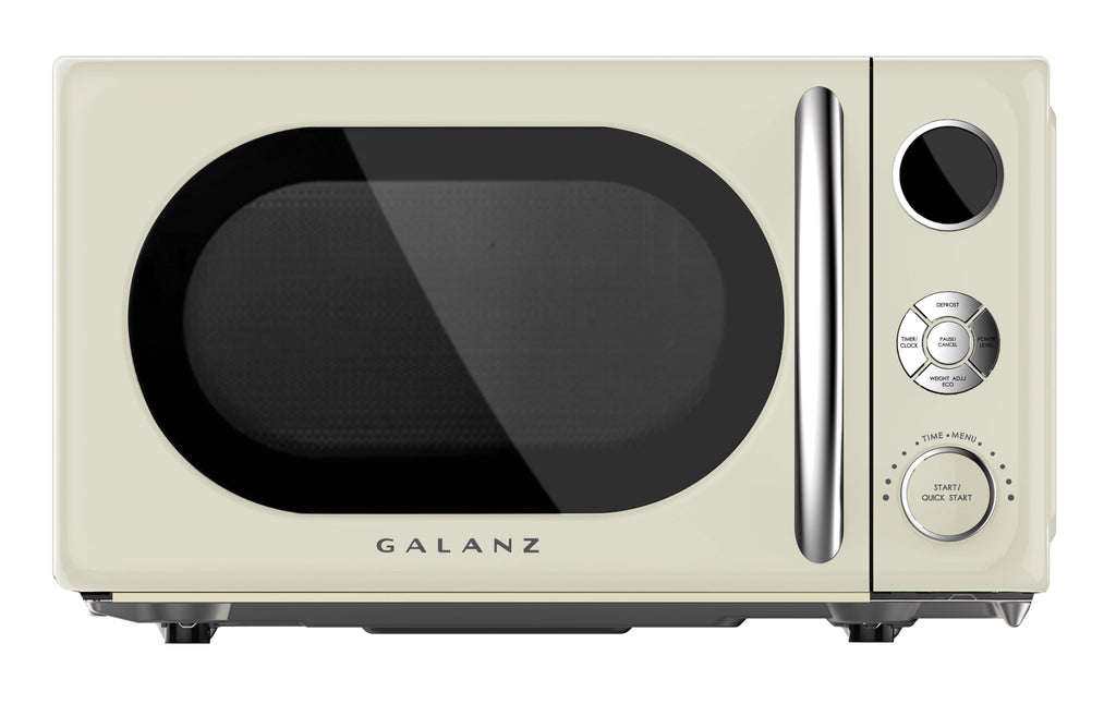 0.7 Cu ft Retro Countertop Microwave Oven, 700 Watts, Blue B4729