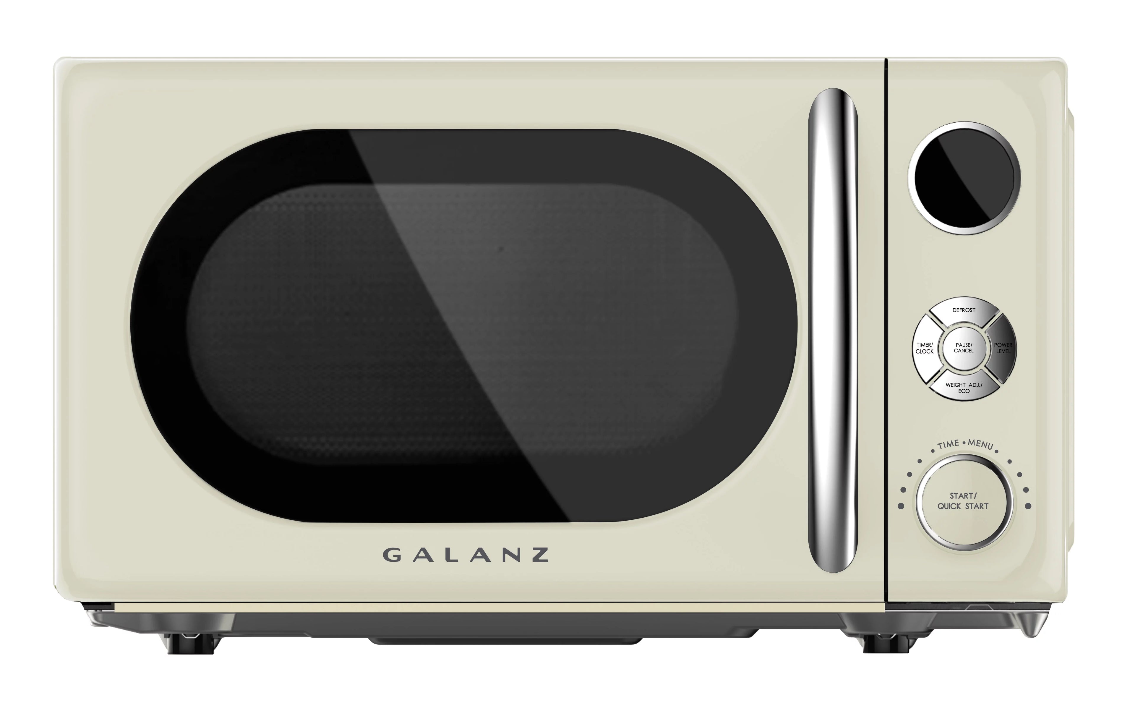 0.7 Cu ft Retro Countertop Microwave Oven, 700 Watts, Blue B4729
