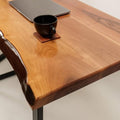 Live Edge Walnut Wooden Table (30" x 60") A81047