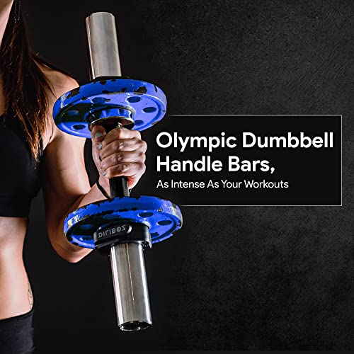 2 Inch Loadable Dumbbell Bar Heavy Duty Handle T797