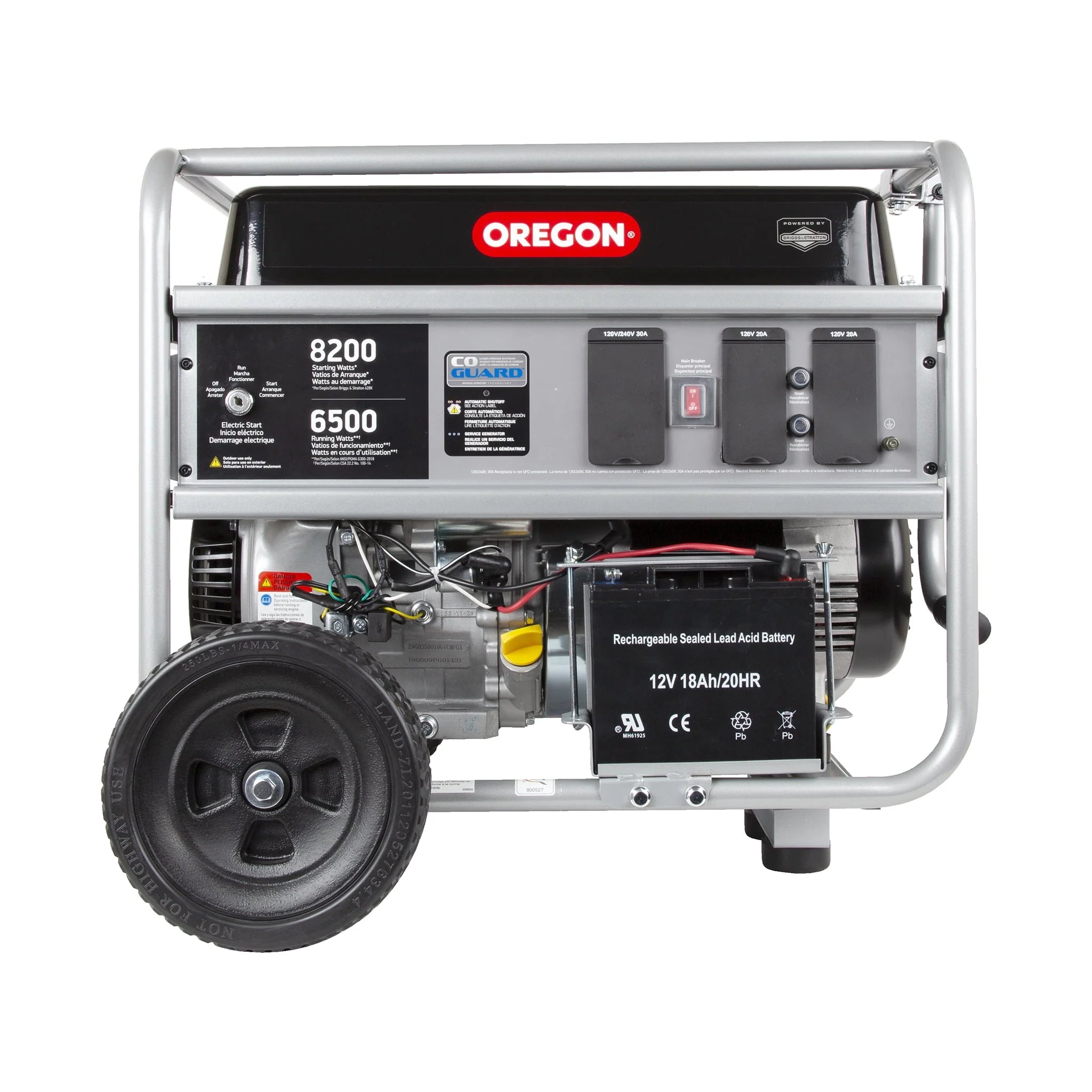 6500W Portable Generator T8545