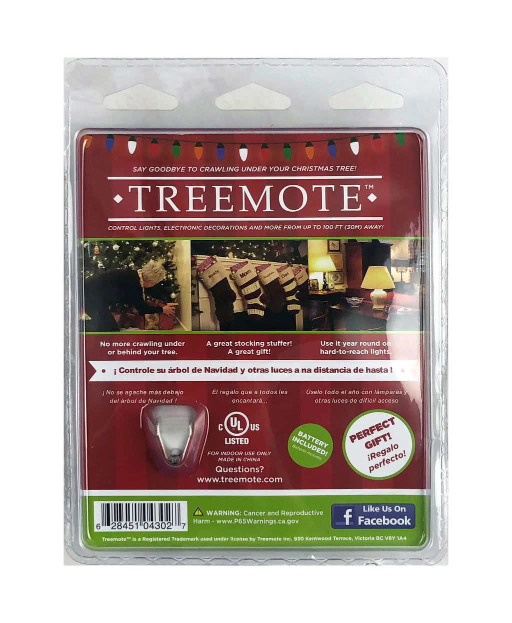 Christmas Tree Remote Wireless Switch D810670