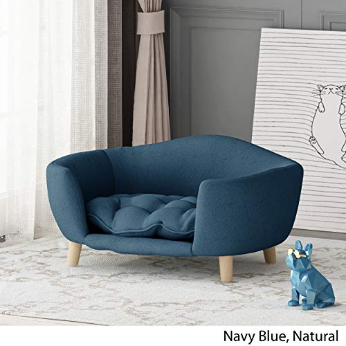 Dark Gray Plush Pet Bed R300