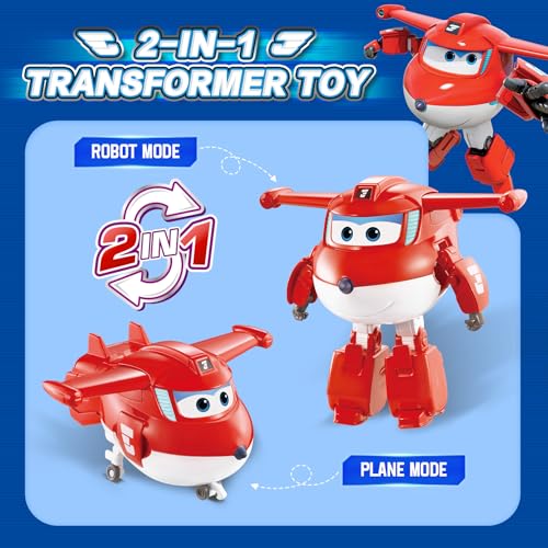 5 in 1 Airplane Transformer Action Figure Toys Z1473
