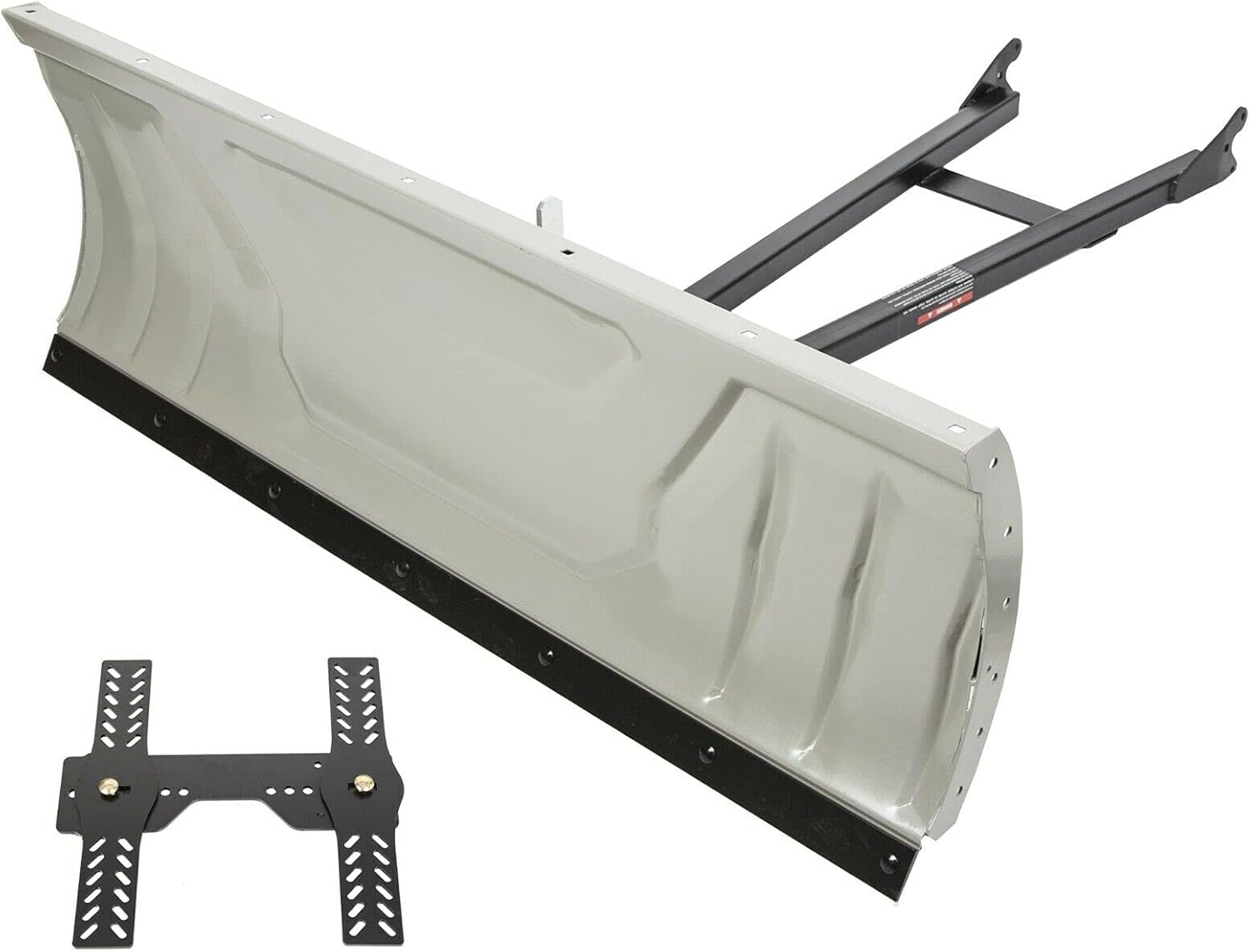 48" Adjustable Steel ATV Snow Plow Blade Universal Kit Y789