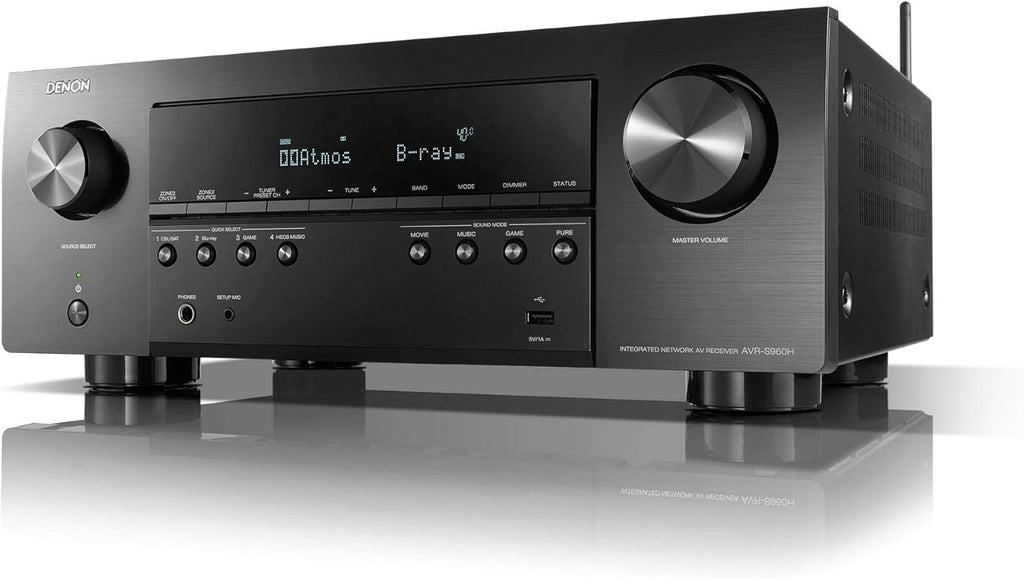 Black 7.2 Channel AV Receiver W337