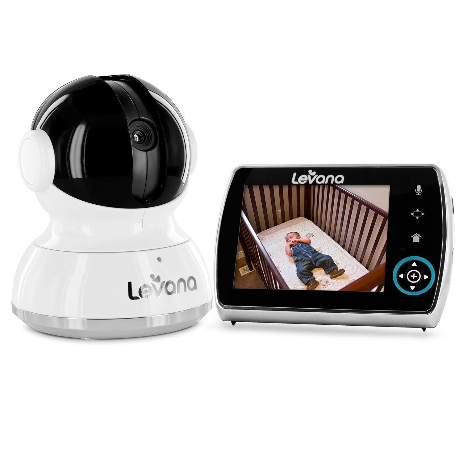 2.4 GHz Wireless Baby Monitor with Night Vision and Two-Way Audio X104291