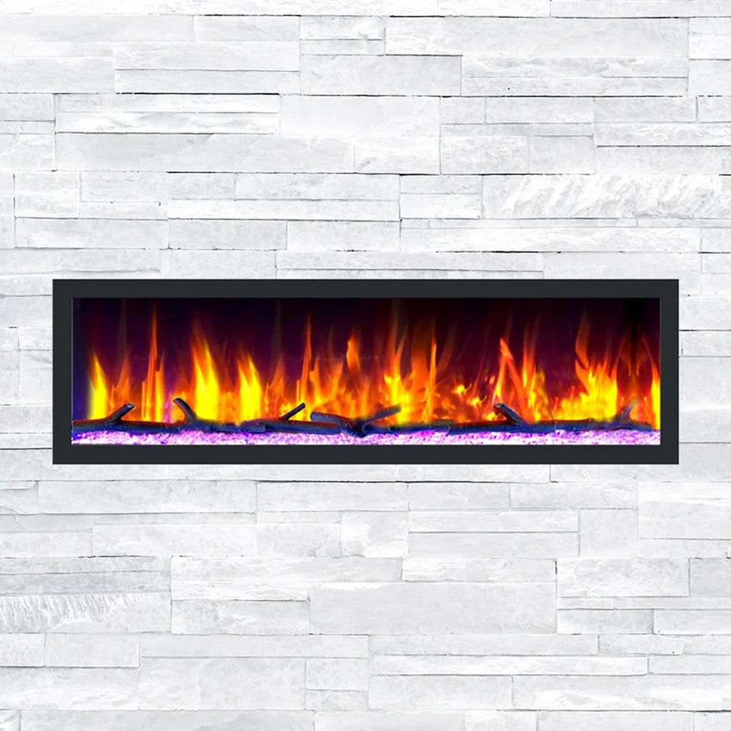 64.50 Inch Electric Wall Fireplace V316592