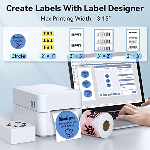 Thermal Barcode Printer with Bluetooth & USB Connection R931344