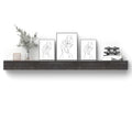Solid Wood Floating Fireplace Mantel Shelf, 48 x 8 x 6 Inches, Natural G4785