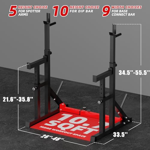 Adjustable Squat Rack Q414