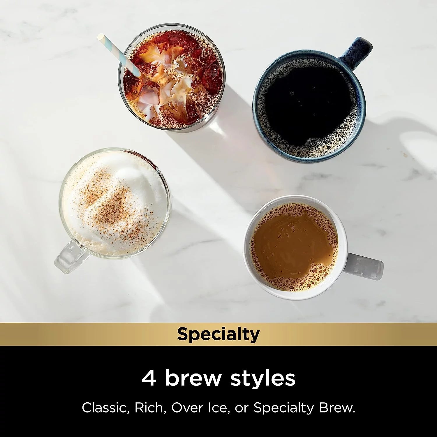 Black Single-Serve Coffee Maker L92202