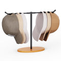 Free-Standing Black Metal Hat Rack D724813