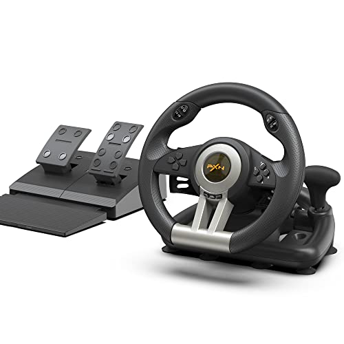 PC Racing Wheel with Pedals L6695
