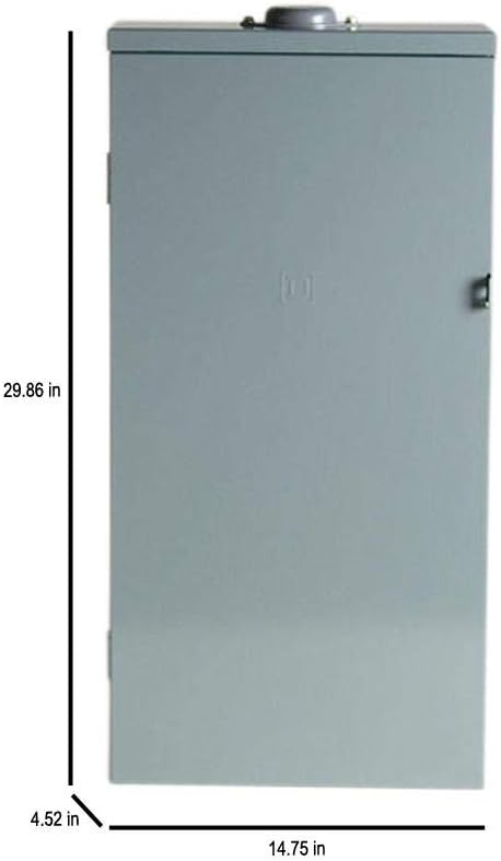 240V 200-Amp 1-Phase 8SP Nema-3R Fusible 240V 1200A 2P Neutral D65743
