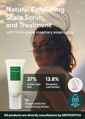 Rosemary Scalp Scrub 5.82oz / 165g Salt Scrub Y6775