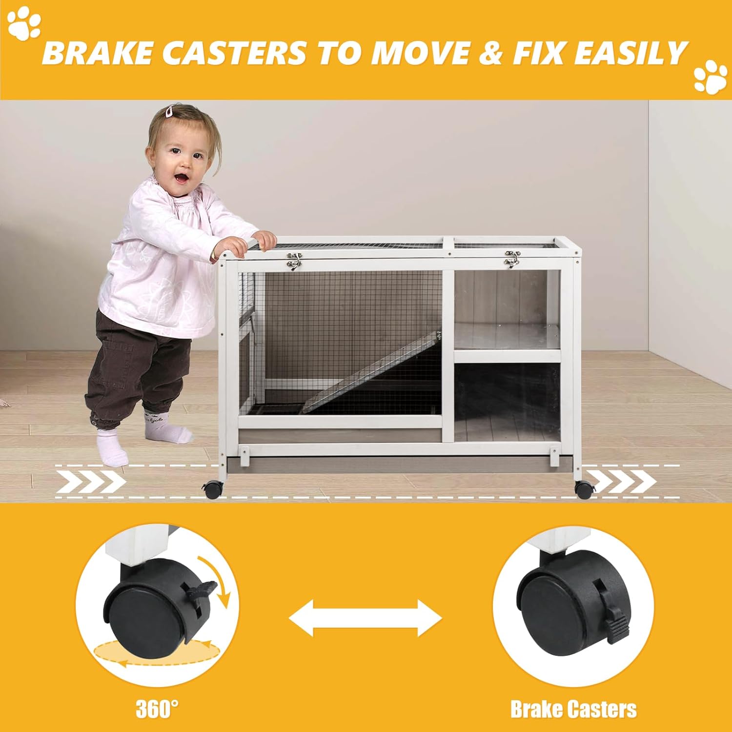 Small Animals Cage with Pull Out Tray S830112