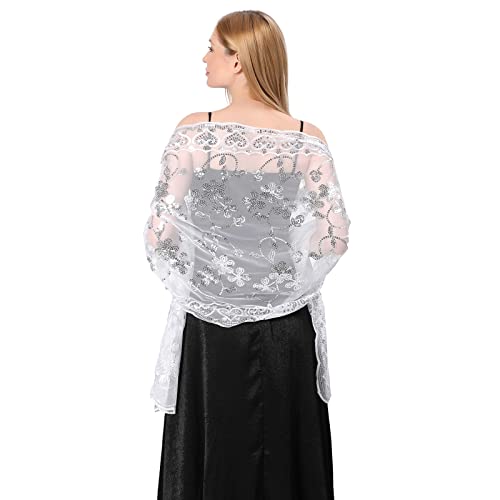 1920s Fringe Shawls and Wraps O52338