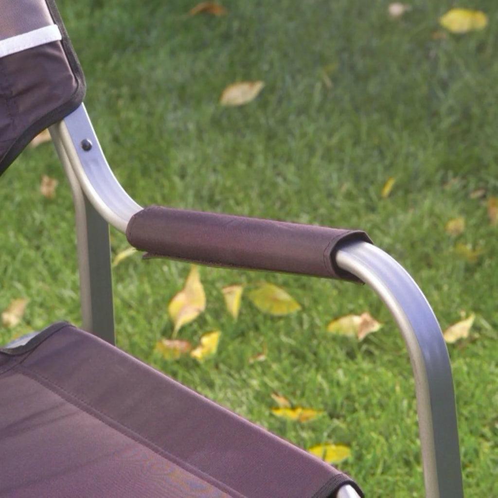 Aluminum Camping Chair with Side Table G91893