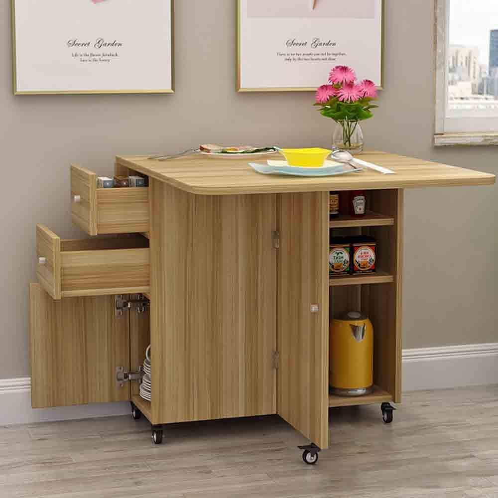Drop Leaf Kitchen Table with Drawer F4752