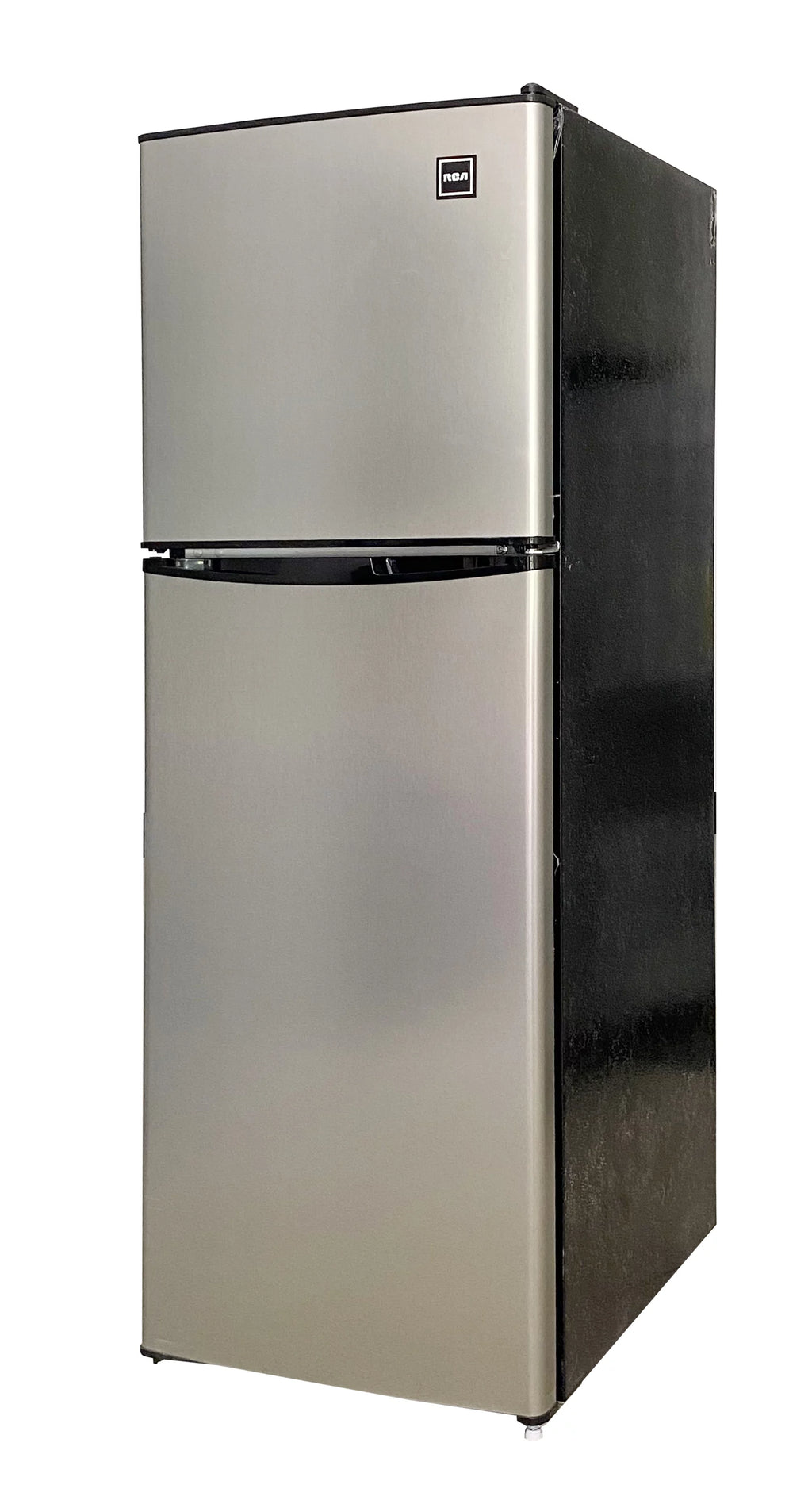 4.7 Cu ft Two Door Mini Fridge with Freezer, VCM Stainless Steel G7073