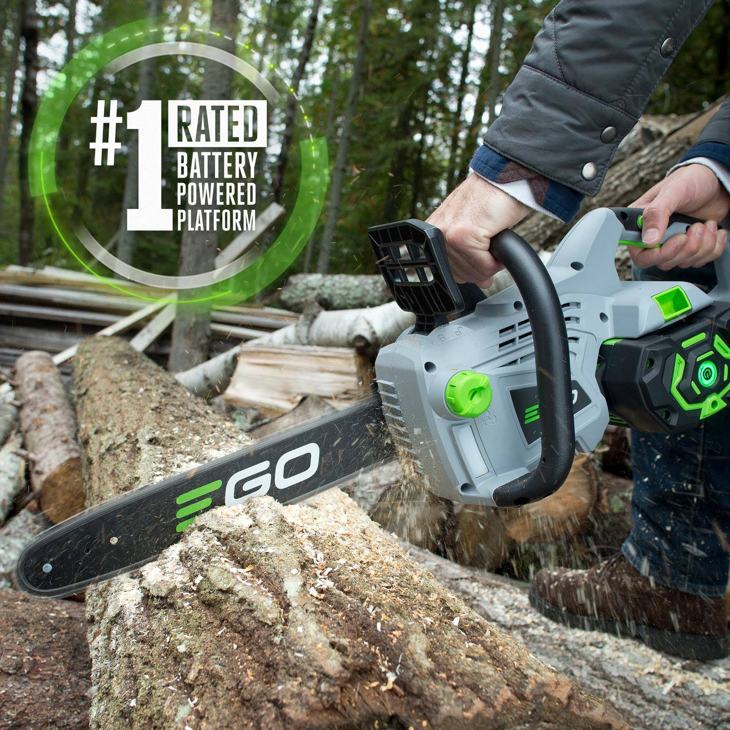 14 in. 56-Volt Cordless Chainsaw V818584