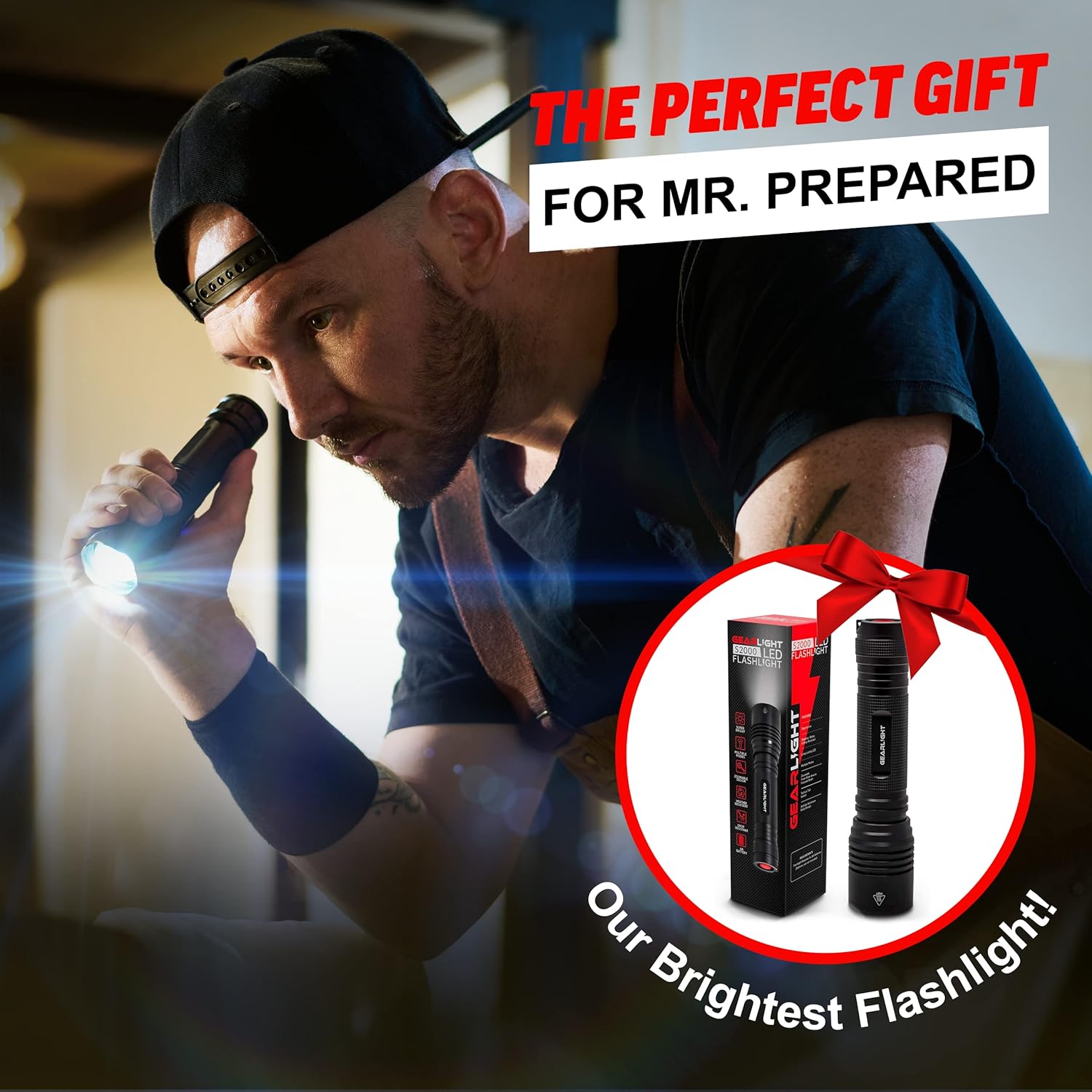LED Flashlight E353