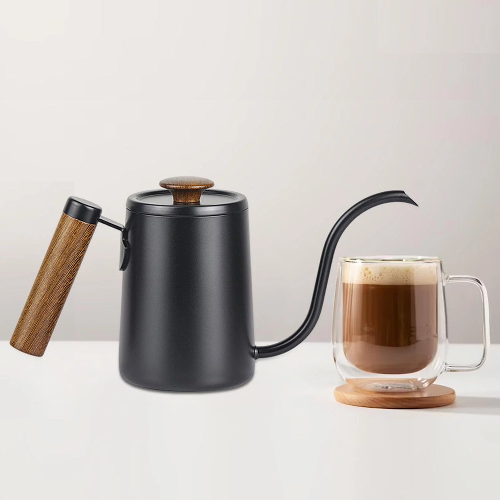 Black 600ml Gooseneck Kettle T31380