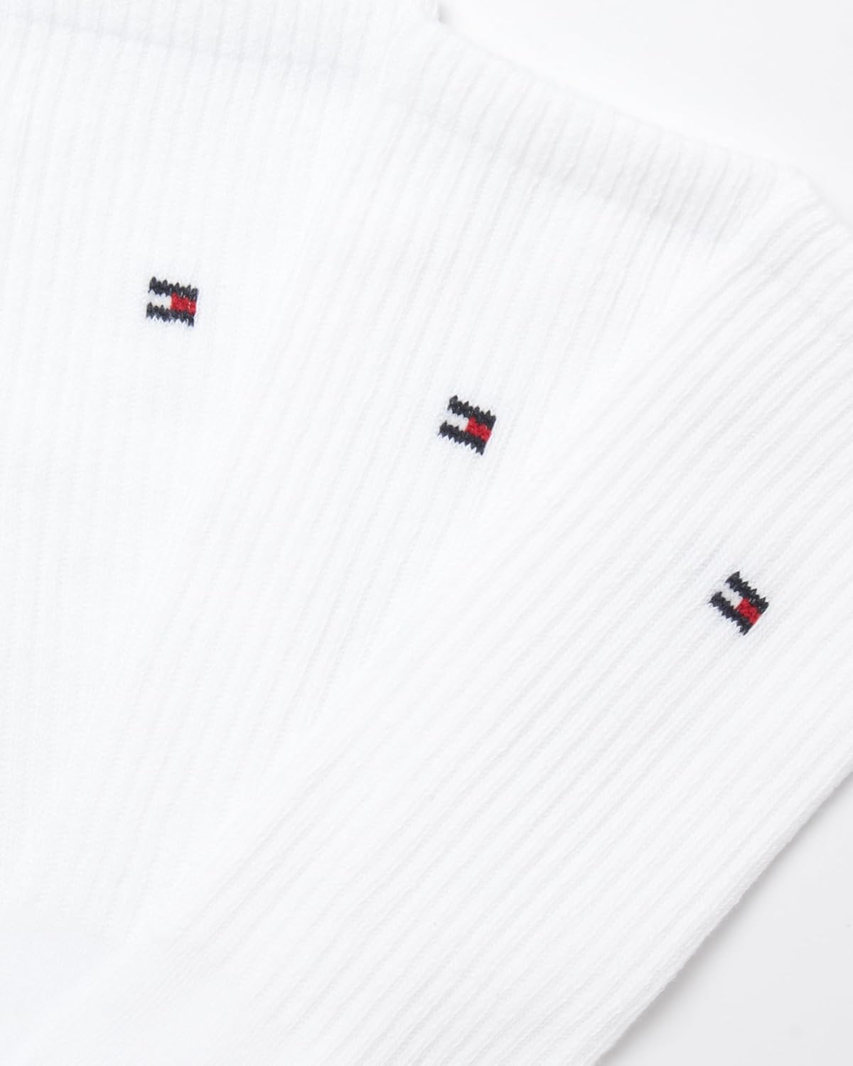 Mens Athletic Cushion Crew Socks (3 Pack), Size 7-12, White X729954