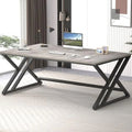 Rustic Oak 70 In Computer Desk W4981