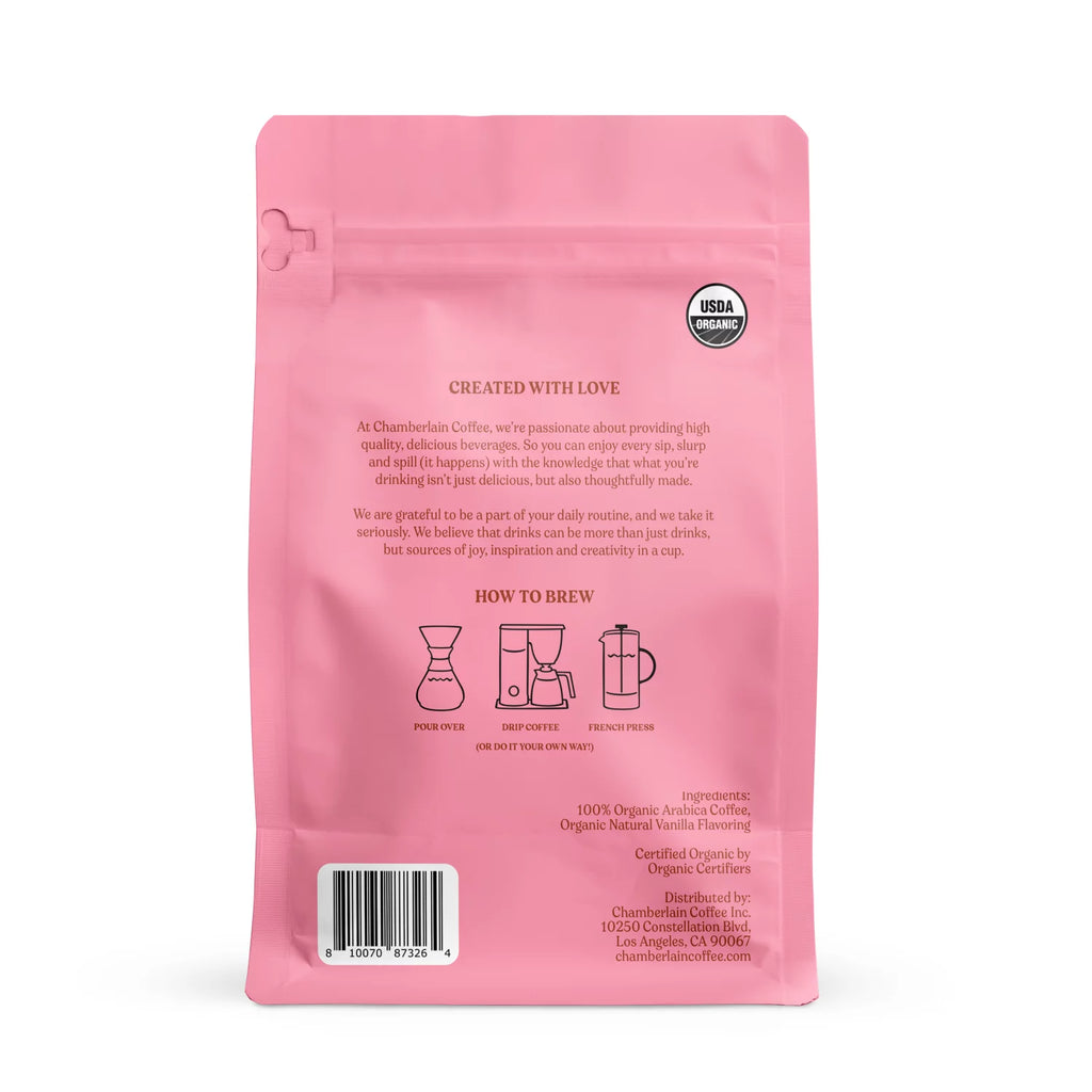 Fluffy Lamb Vanilla Medium Roast Grounds, 12 oz B842238