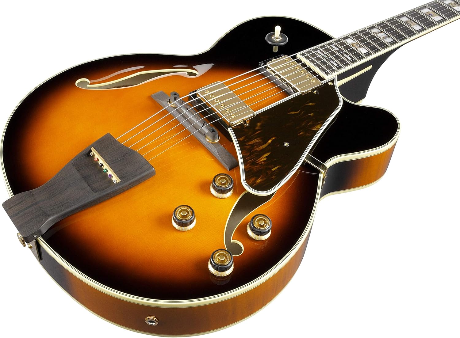Brown Sunburst Hollowbody Electric Guitar G5532